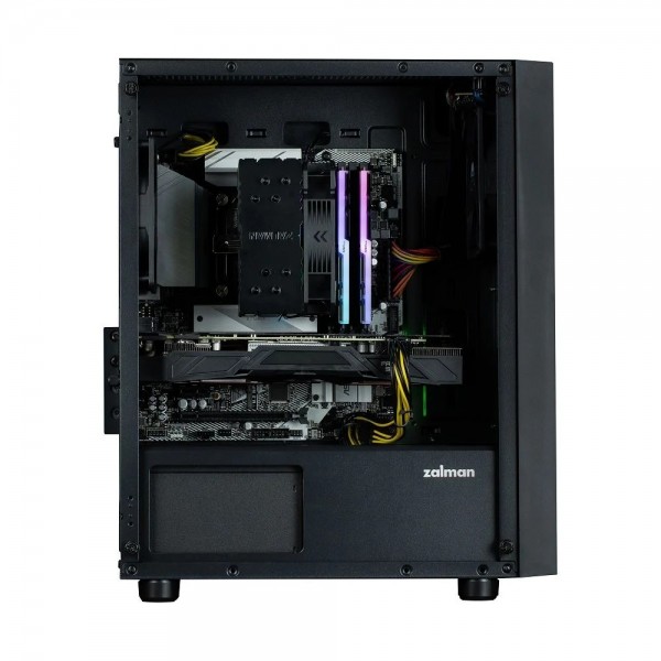 ZALMAN T3 Plus mATX Mini Tower Gaming Kasa 4