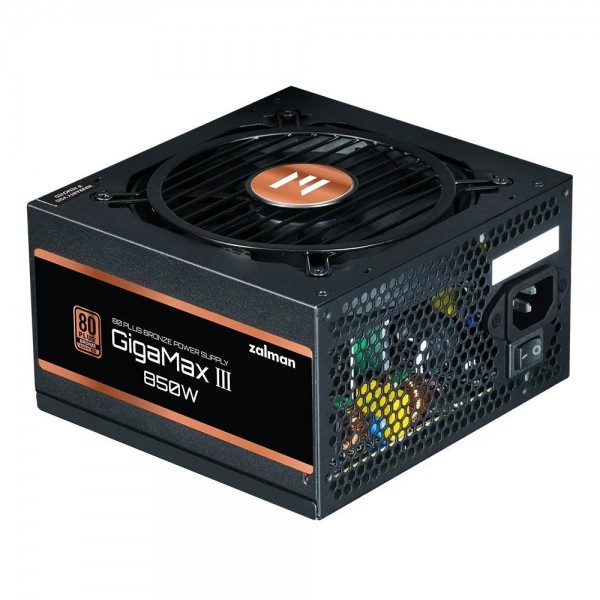 Zalman GigaMax III 850W 80+ Bronze  PCIe Gen 5.0 ATX 3.0 Uyumlu Güç Kaynağı 1