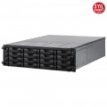 ASUSTOR AS7116RDX INTEL E-2224 16 YUVALI (16X20TB DESTEĞİ) 8GB DDR4 ECC (128GB RAM DESTEĞİ) M.2 X2 1GBE X4 PCIE X3 USB 3.2 X6 PSU X2 2