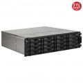 ASUSTOR AS7116RDX INTEL E-2224 16 YUVALI (16X20TB DESTEĞİ) 8GB DDR4 ECC (128GB RAM DESTEĞİ) M.2 X2 1GBE X4 PCIE X3 USB 3.2 X6 PSU X2 4