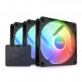 NZXT F120 RGB Core Black 120 mm Fan  3'lü Set 1