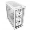 NZXT H Series H7 (2023) Elite Edition White Tempered Glass RGB USB 3.2 ATX Mid Tower Kasa 2