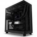 NZXT H6 Flow Tempered Glass Black USB 3.2 ATX Mid Tower Kasa 1