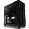 NZXT H6 Flow Tempered Glass Black USB 3.2 ATX Mid Tower Kasa