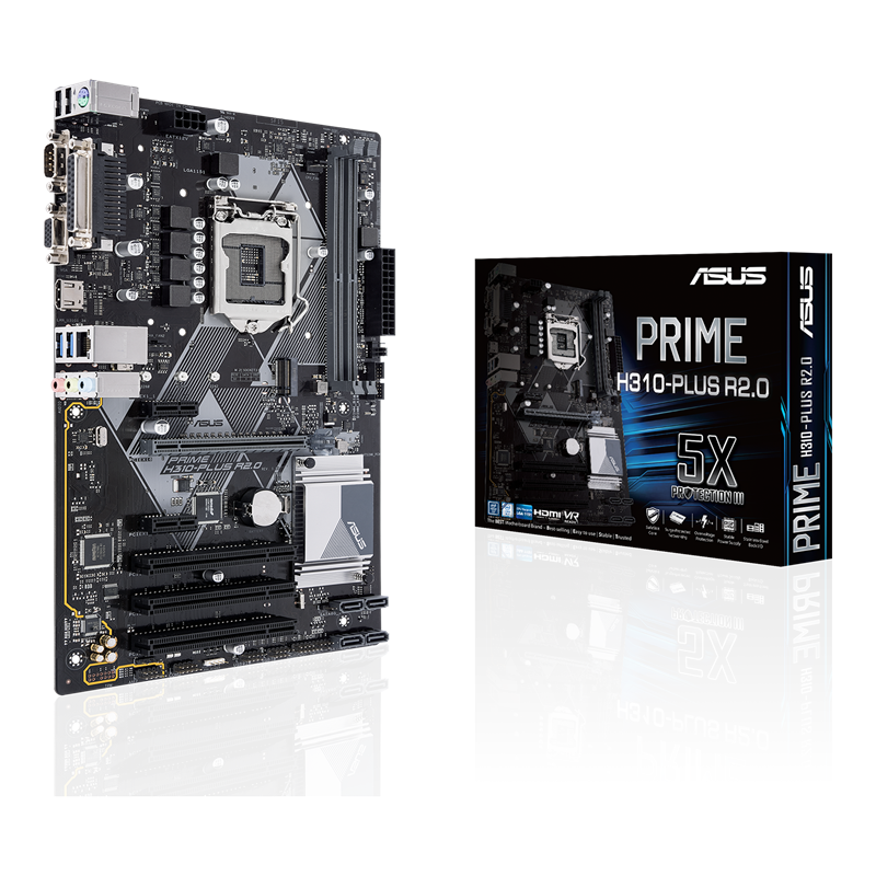 Asus prime h310 plus обзор